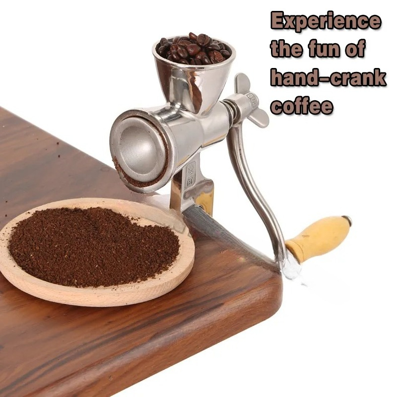 Grain Mill Grinder - 304 paslanmaz çelik öğütme makinesi Manuel