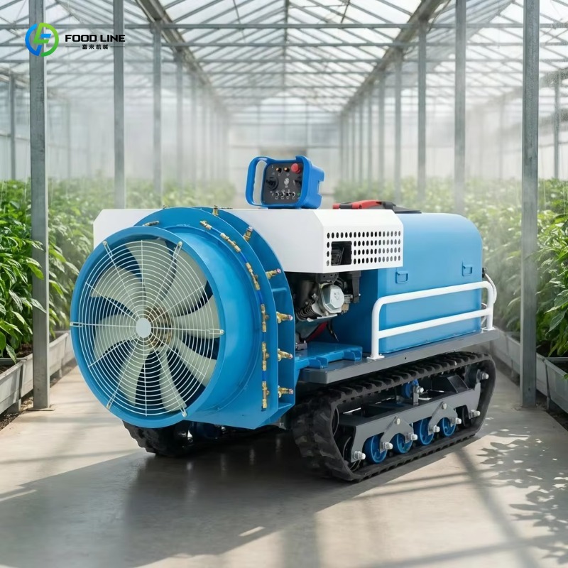 Agriculture Farming Robot - Uzaktan Kumandalı Paletli Tarım İlaçlama Makinesi