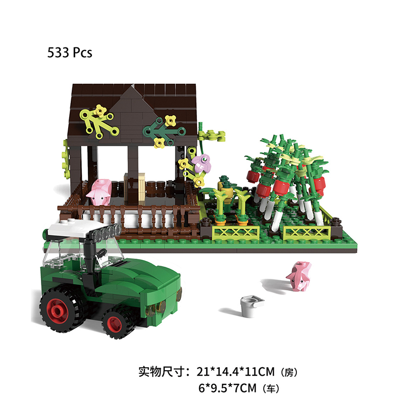Is Farming Under Agriculture - Happy Ranch MOC Yapı Taşları Oyuncaklar
