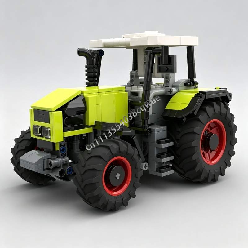 Agriculture Farming Education - 658 Parça Teknik Çiftlik Traktörü Modeli