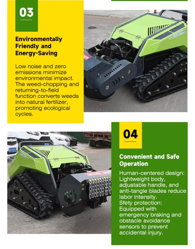 Yüksek Kaliteli Robot Çim Biçm - Agriculture Farming Robot incelemesi ve fiyatı