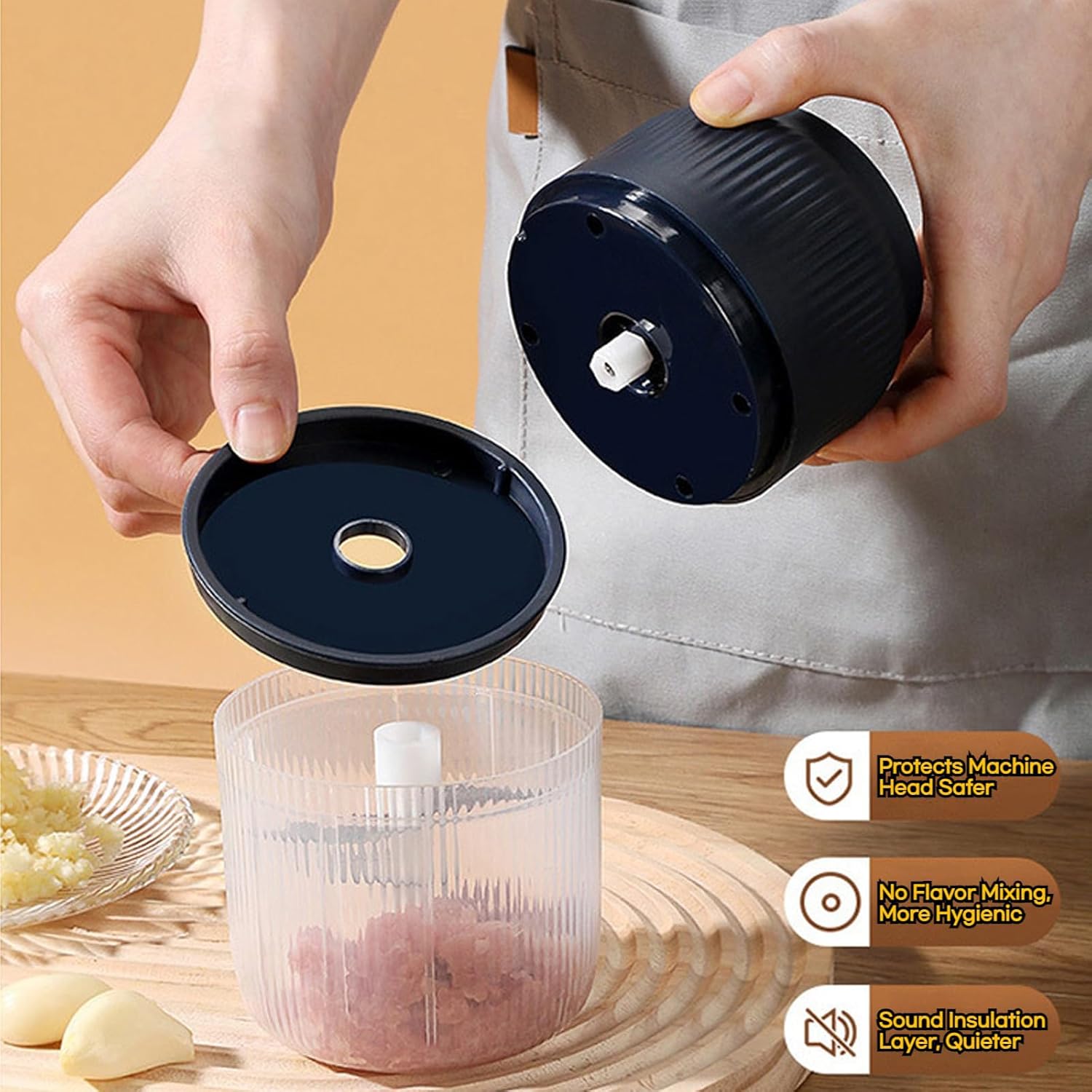 Elektrikli Sarımsak Doğrayıcı, - Grain Mill Grinder incelemesi ve fiyatı