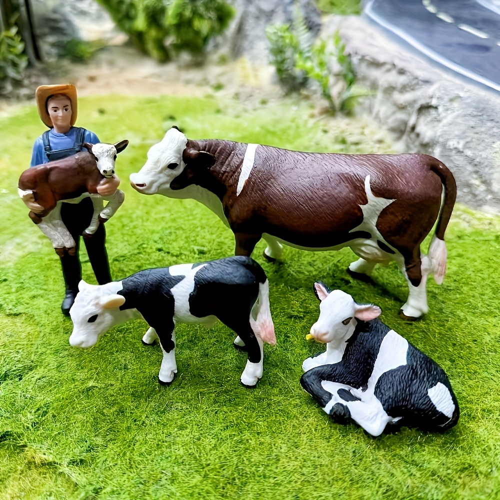 Çiftlik Çiftçisi ve İnek Model - Agriculture Farming Education incelemesi ve fiyatı